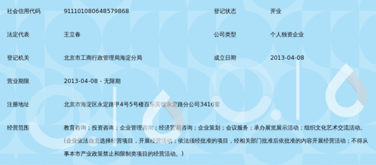 北京立春鑫晨教育咨詢中心 文化藝術(shù)交流活動組織與策劃典范